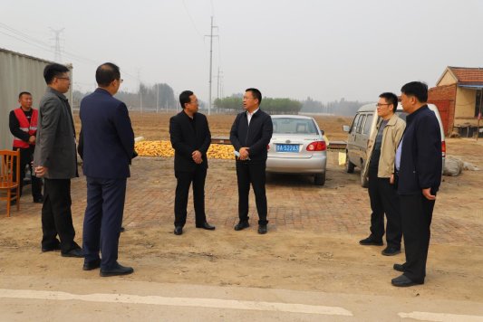 崔健到孙耿街道督导秸秆禁烧工作