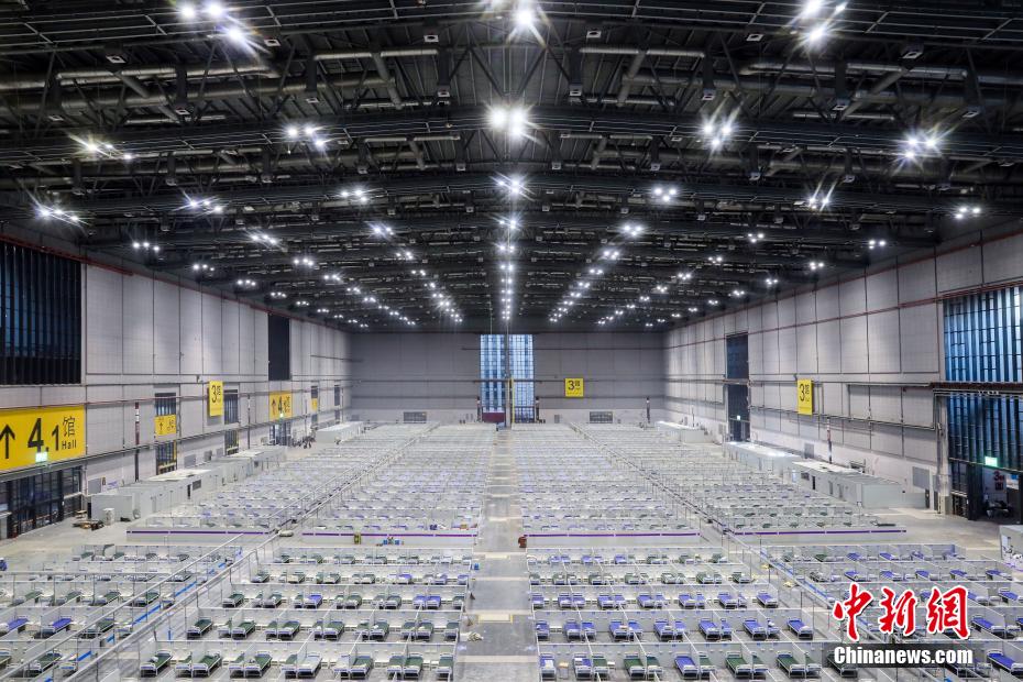 上海最大方舱医院首批6748张床位顺利交付