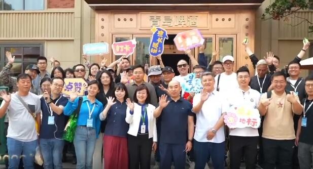 在山东逐梦星辰大海|“从星辰到大海，感受中国式现代化的山东力量”网络名人省情考察活动走进青岛②