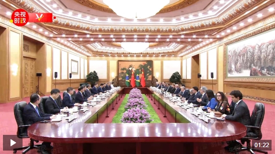 独家视频丨习近平:为中巴关系下一个“黄金50年”擘画了宏伟蓝图