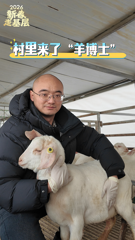 新春走基层丨村里来了“羊博士”