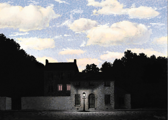 雷内·马格里特(Rene Magritte，1898~1967)，《光的帝国》