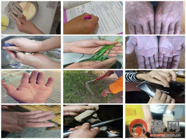 五一来晒最美的手东营市东营区三中开展寻找身边劳动者最美的一双手