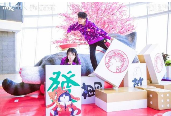 2层楼高的超大"吾皇"空降济南万象城, 陪您过一个不一样的春节！