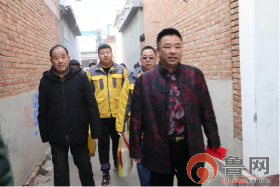 孔子酒业:春节走访慰问困难家庭和老党员 - 菏泽频道