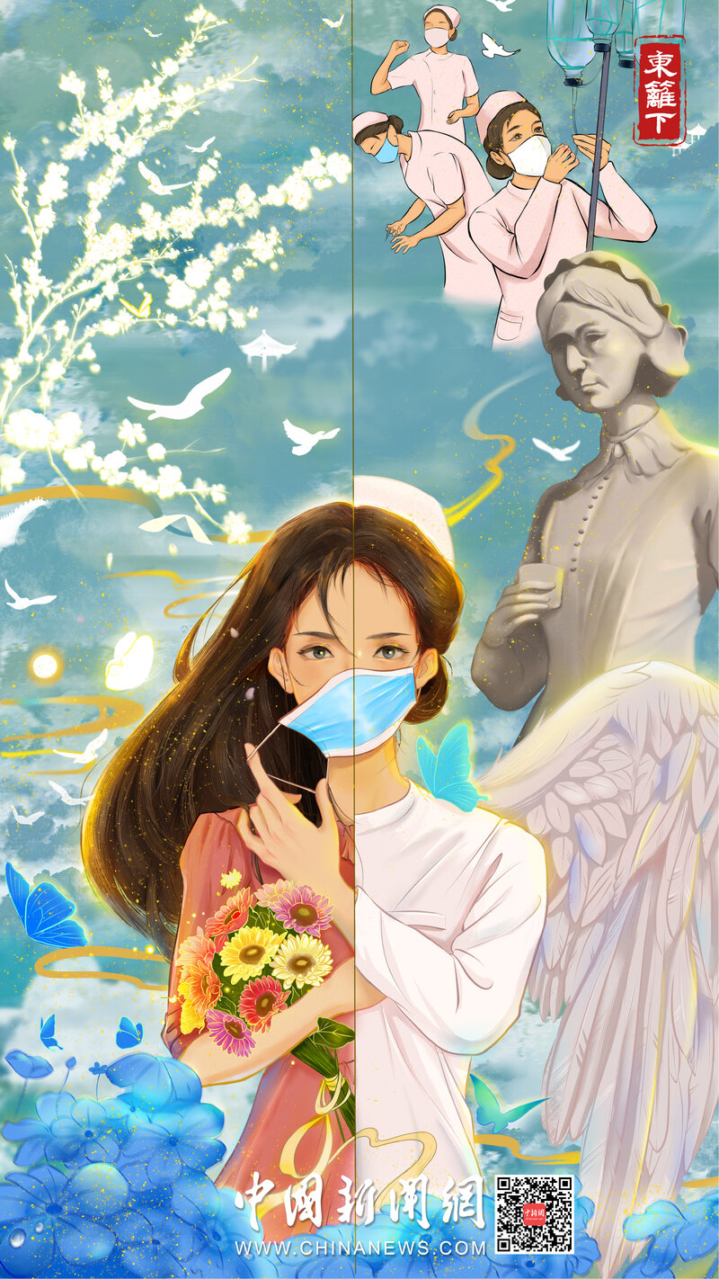 白衣天使节日快乐