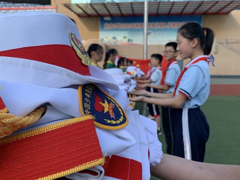 小学国旗护卫队介绍图片