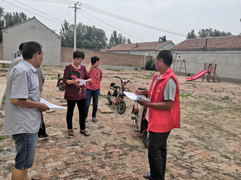 新时代文明实践德州市宁津县杜集镇开展安全生产月宣传活动