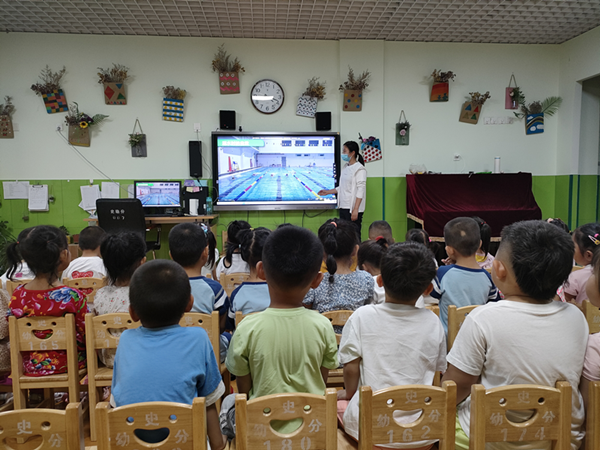 快乐暑假安全先行东营市东营区史口镇中心幼儿园分园开展暑假安全教育