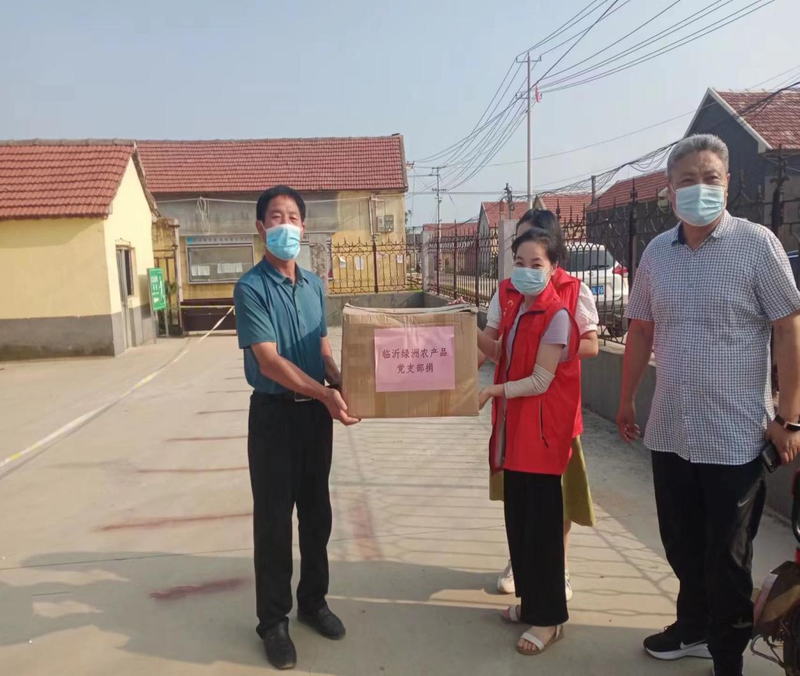 莒南县团林镇村企联建聚合力共谋发展同进步