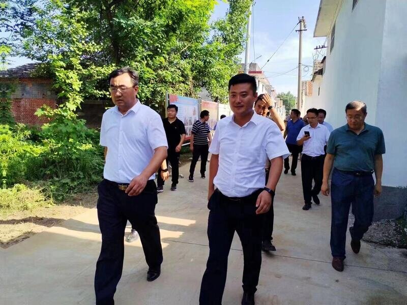 岱岳区镇区治理现场观摩会到到山口镇调研镇区治理工作 - 泰安频道