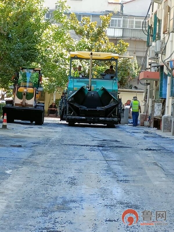 枣庄市市中区龙山路街道"建管结合"打造宜居环境