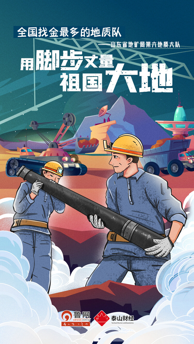 全国找金最多的地质队用脚步丈量祖国大地山东省地矿局第六地质大队