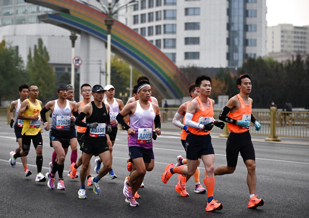 奔跑绘就城市靓丽的风景从北京马拉松看全民健身热潮