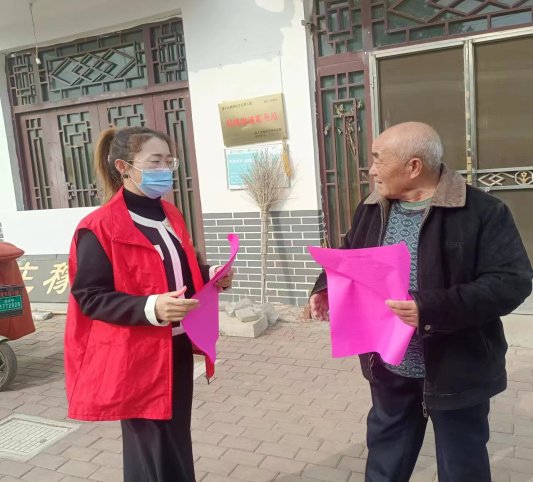 济宁市汶上县杨店镇防范一氧化碳中毒宣传在行动