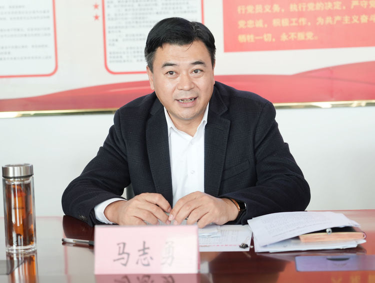 章丘区委书记马志勇到明水街道宣讲党的二十大精神