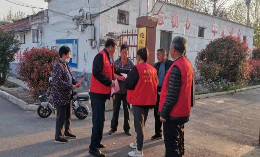 济宁市汶上县苑庄镇开展反电诈宣传活动