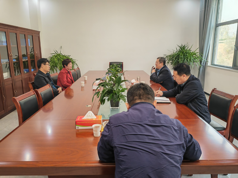 兰陵县人大常委会党组书记主任徐勤夫带队到新兴镇调研