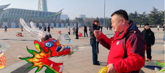 龙腾盛世 更好潍坊丨贺新春主题风筝放飞活动举办