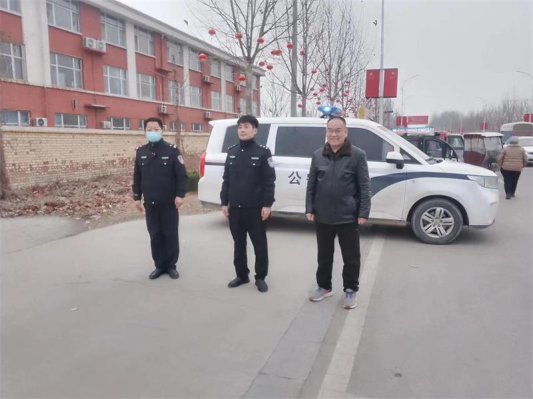 曹县王集镇学区加强联防联动共筑校园安全防线