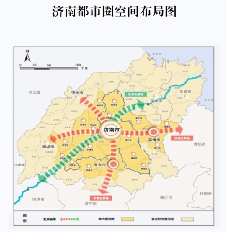 济南二环内地图图片