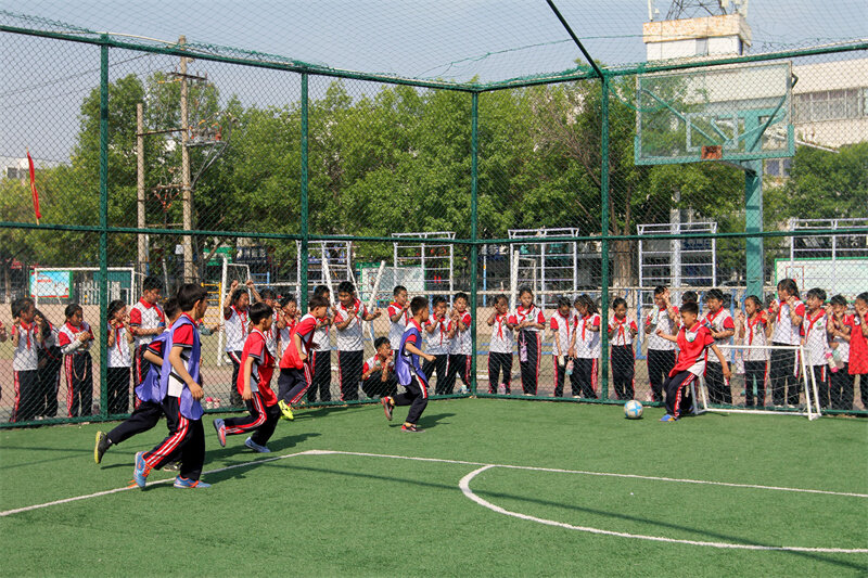 东营市东营区第三中学"德文杯"第二届校园足球联赛成功举办