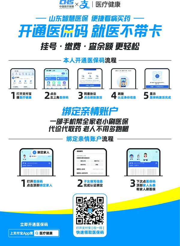 山东医保再升级！不带医保卡也能看病买药