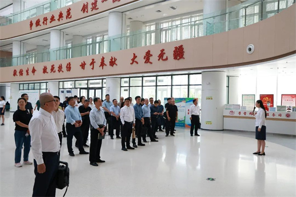 滨州市医疗服务提质增效工作现场观摩会在滨州市人民医院西院区召开