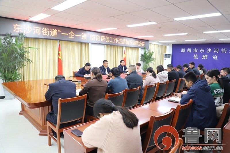 滕州市东沙河街道：走实地 看现场 快速推进项目建设