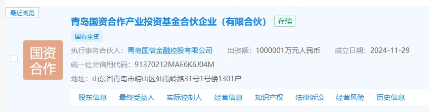 山东两天成立两大国有投资公司，注册资本合计500亿元