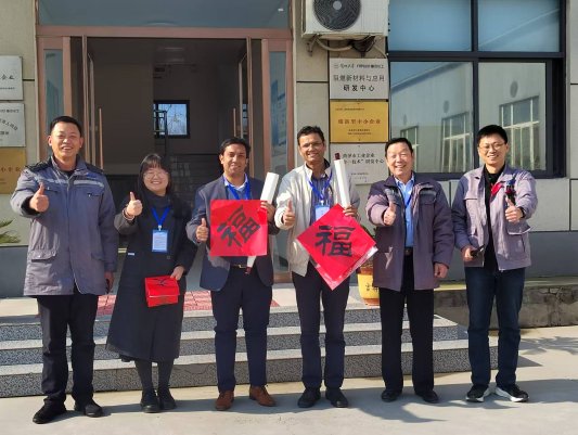 有朋自远方来 东明县三春集镇邀请印度友人分享中华优秀传统文化