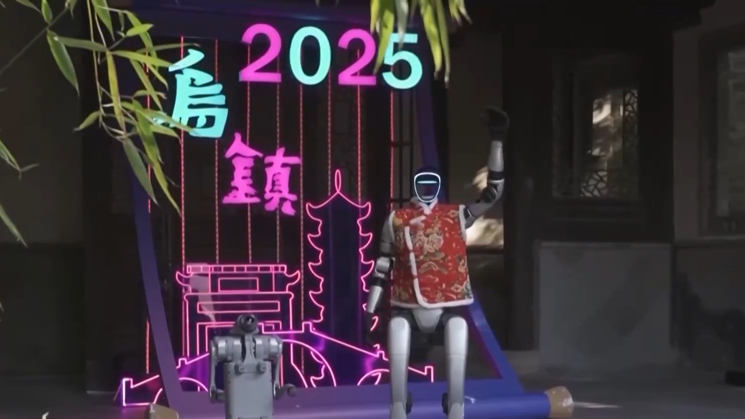 尽显科技范儿！跳舞巡逻送福袋，这个春节机器狗很“忙”