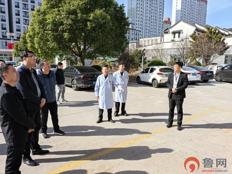 阳信县卫健局来到兴城社区卫生服务中心学习信息化建设经验