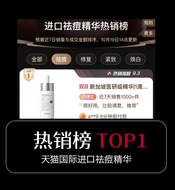 新加坡NING摘得2025金势奖"年度跨境品牌"，创东南亚功效护肤品牌首例