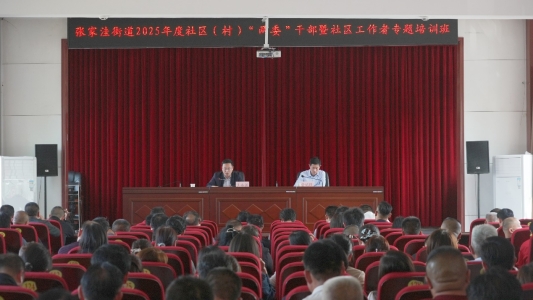 济南市莱芜区张家洼街道社区（村）“两委”干部暨社区工作者专题培训班圆满结业