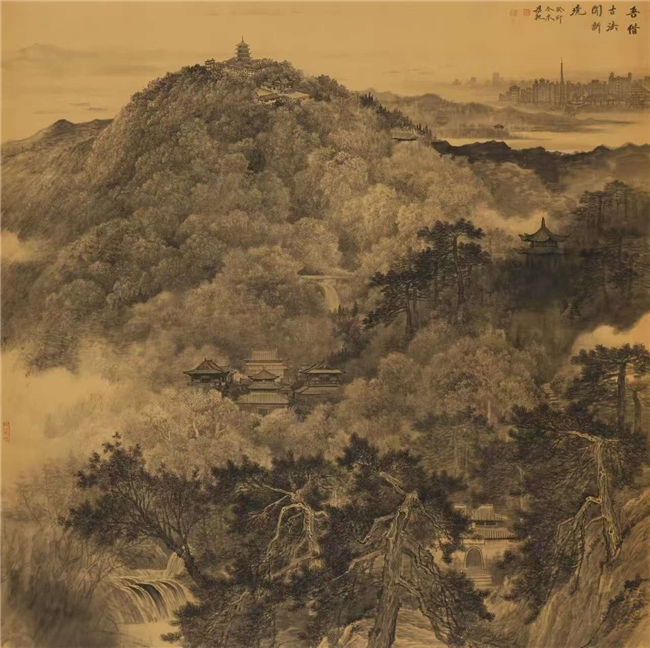 师出同门——段金拾、胡思然联展在北京举行