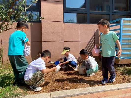 幼儿浇水 (2)