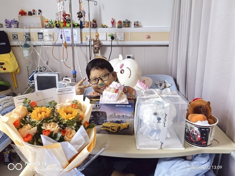 消化系统被全部切除 12岁“静脉男孩”急需移植肠源