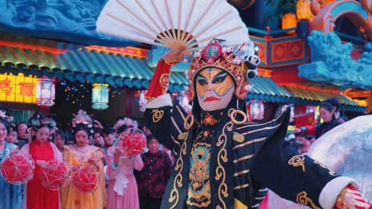 传统非遗文化之川剧变脸