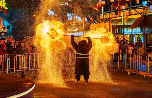 传统非遗文化之火壶