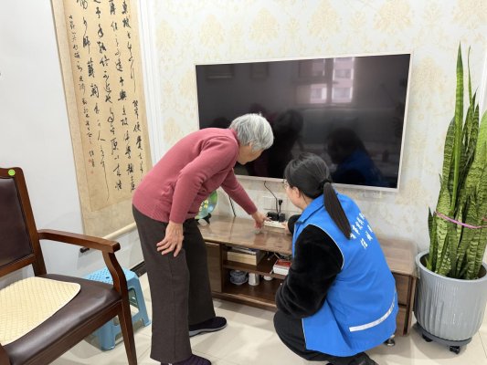 济宁市任城区仙营街道仙北社区开展“平安过大年·安全伴左右”志愿服务活动