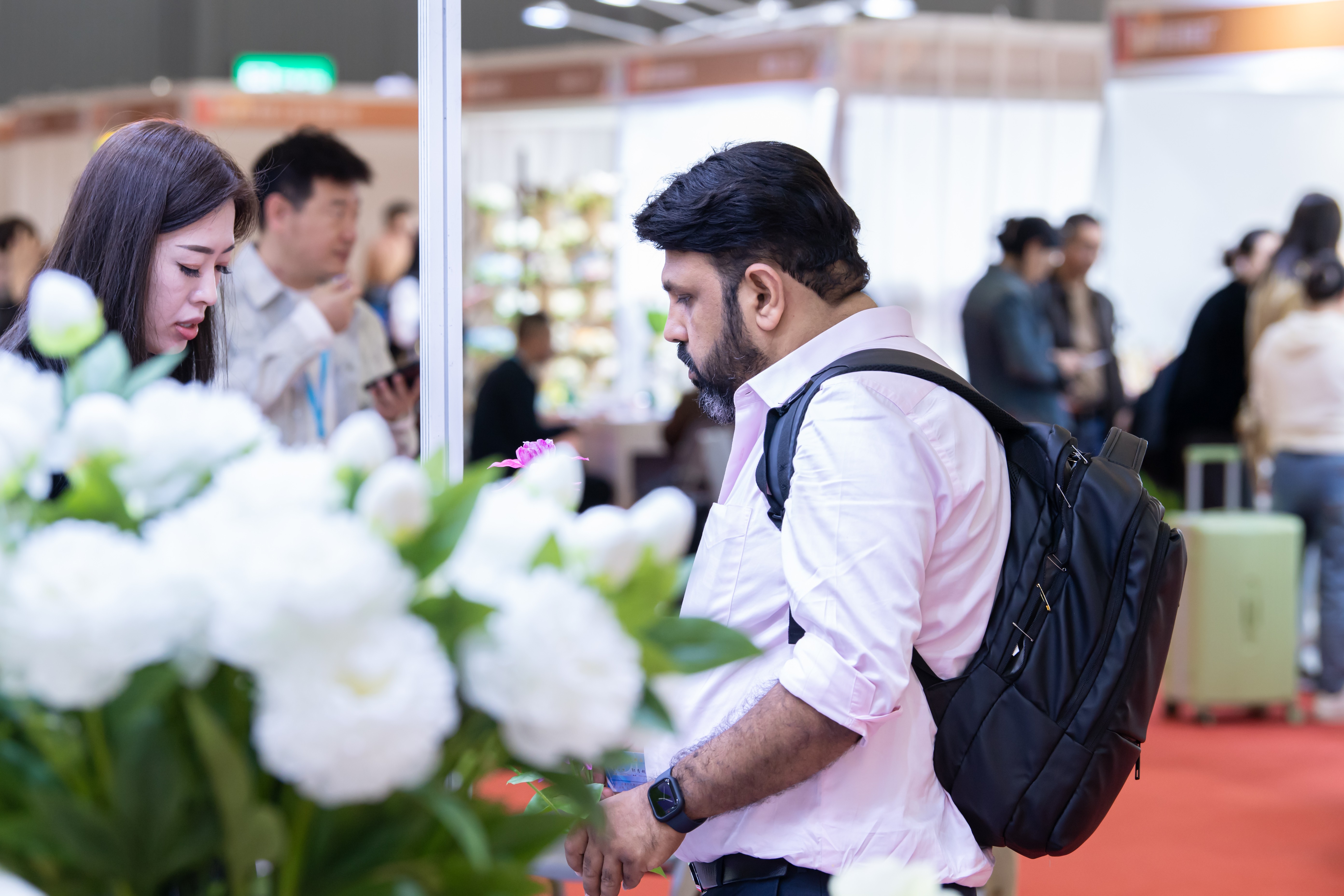 第61届仿真植物交易会璀璨绽放成都