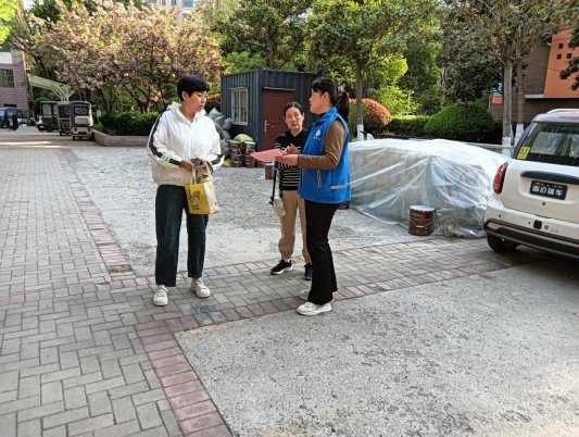 济宁市任城区仙营街道仙北社区开展“全民安全 共护家园”志愿服务活动