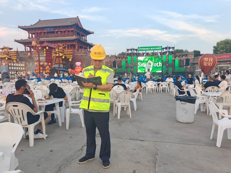 山东移动东阿分公司圆满完成第七届音乐啤酒节通信保障工作 