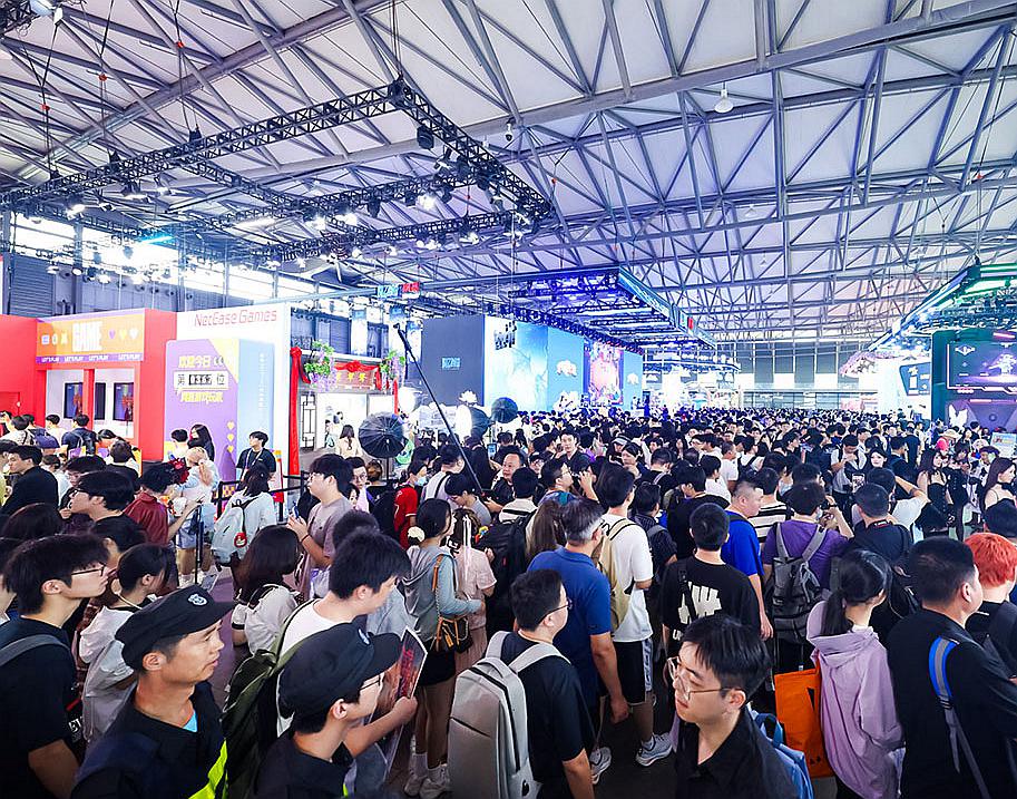 2026年中国国际数码互动娱乐展览会（ChinaJoy）现场。主办方供图