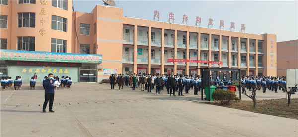 防疫应急演练共筑平安校园济南市莱芜区杨庄镇杨庄中学开展疫情防控