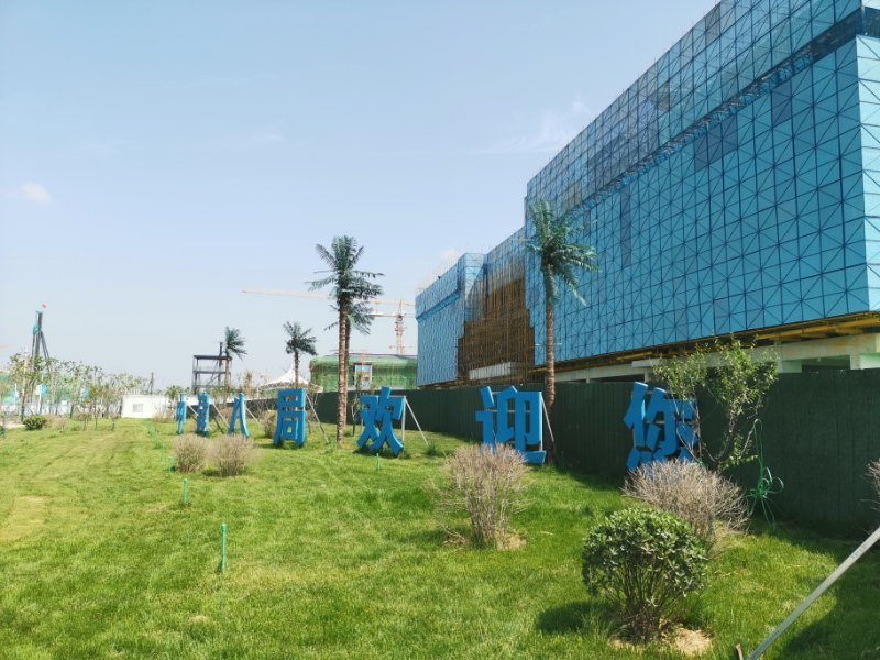 用绿化代替绿网济南启动建设工地撤网绿化行动