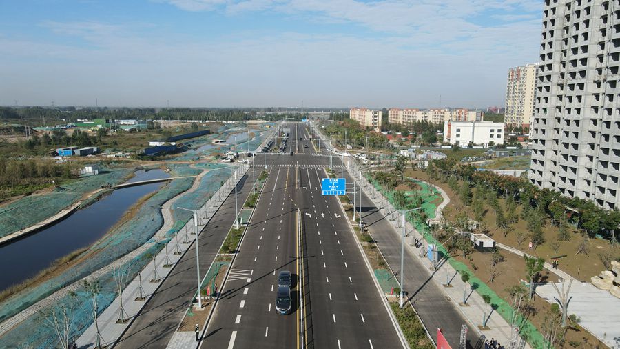 聊城西關街海源路西環路正式通車