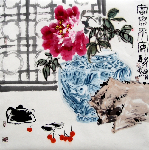 三绝铸神韵 一笔融古今--孟卫东书画艺术欣赏