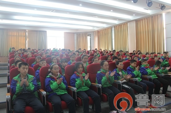 莒南五小举行防校园欺凌专题报告会